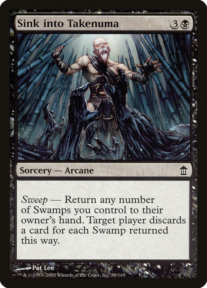 Image for Sink into Takenuma (89) (Saviors of Kamigawa) - Magic: The Gathering