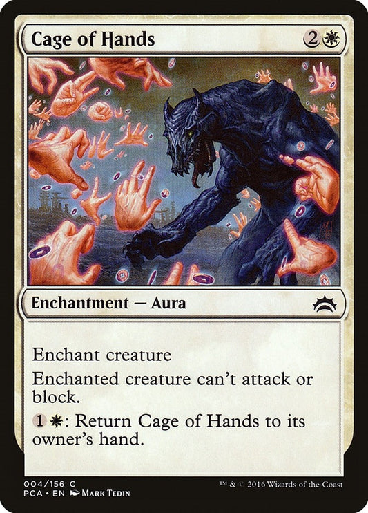 Image for Cage of Hands (4) (Planechase Anthology) - Magic: The Gathering