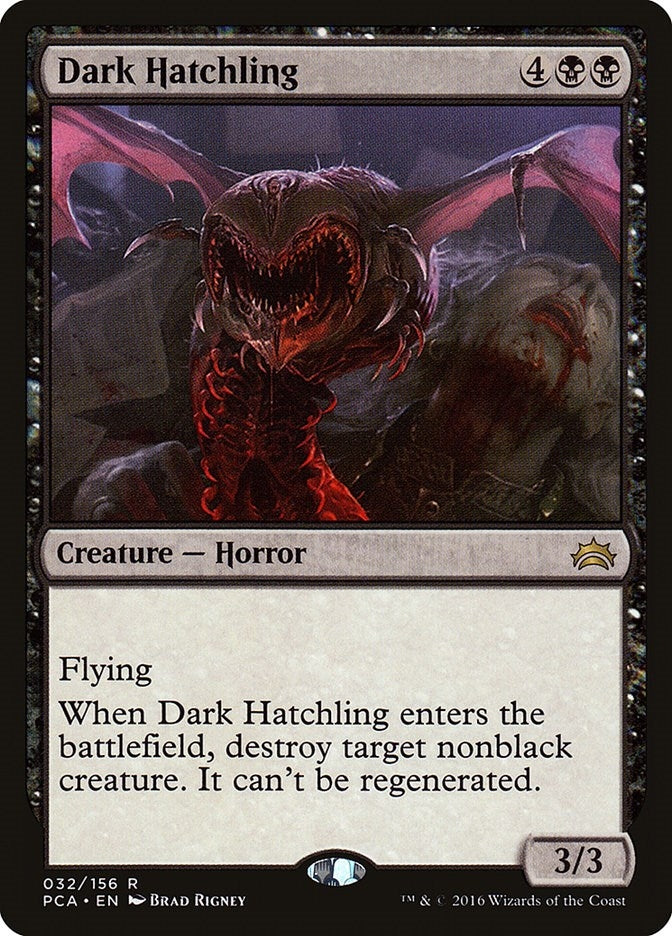 Image for Dark Hatchling (32) (Planechase Anthology) - Magic: The Gathering