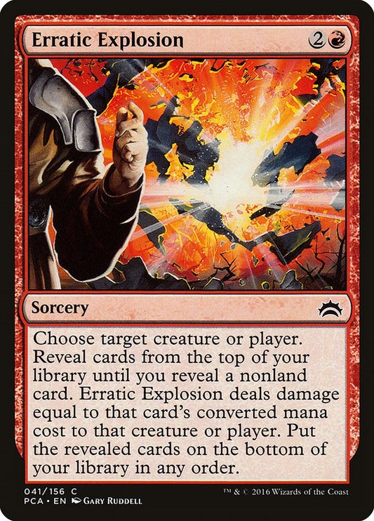 Image for Erratic Explosion (41) (Planechase Anthology) - Magic: The Gathering