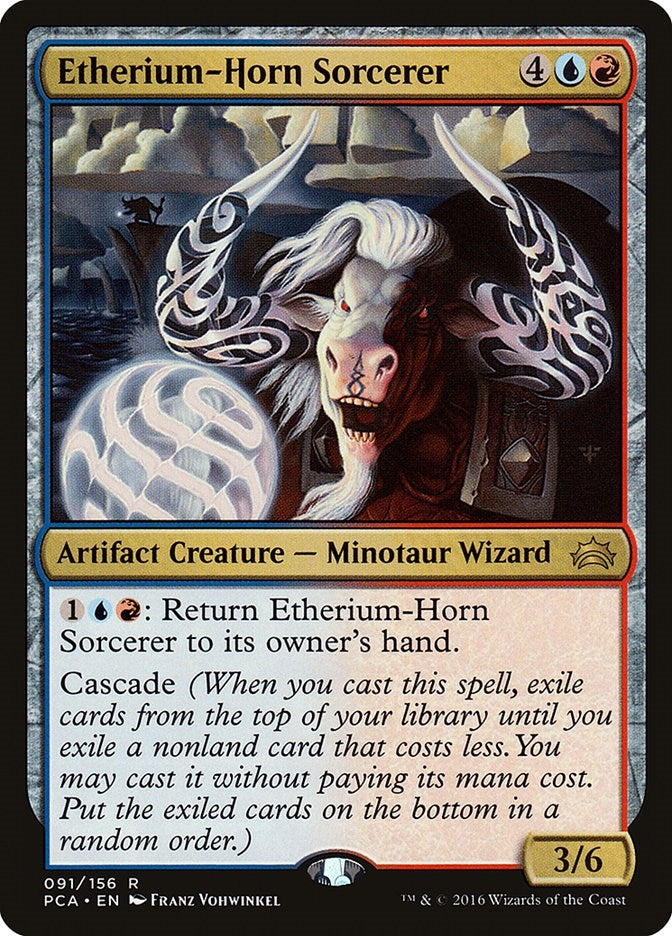 Image for Etherium-Horn Sorcerer (91) (Planechase Anthology) - Magic: The Gathering
