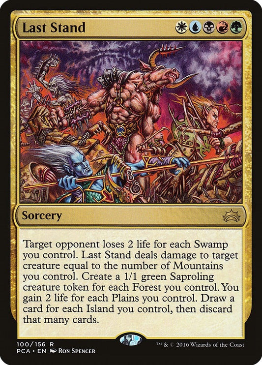 Image for Last Stand (100) (Planechase Anthology) - Magic: The Gathering