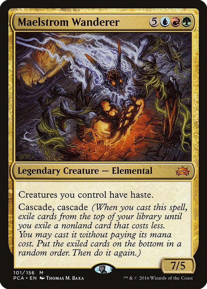 Image for Maelstrom Wanderer (101) (Planechase Anthology) - Magic: The Gathering
