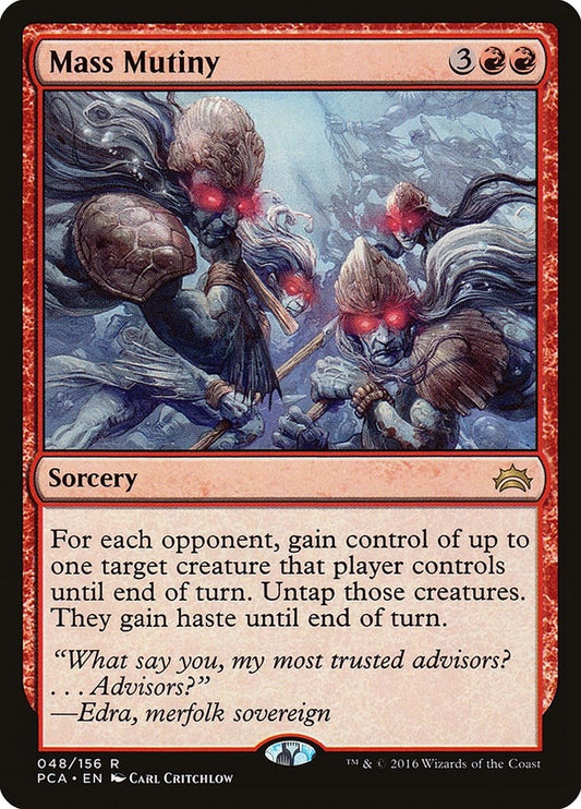 Image for Mass Mutiny (48) (Planechase Anthology) - Magic: The Gathering