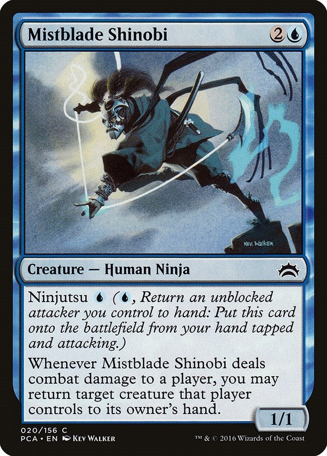 Image for Mistblade Shinobi (20) (Planechase Anthology) - Magic: The Gathering