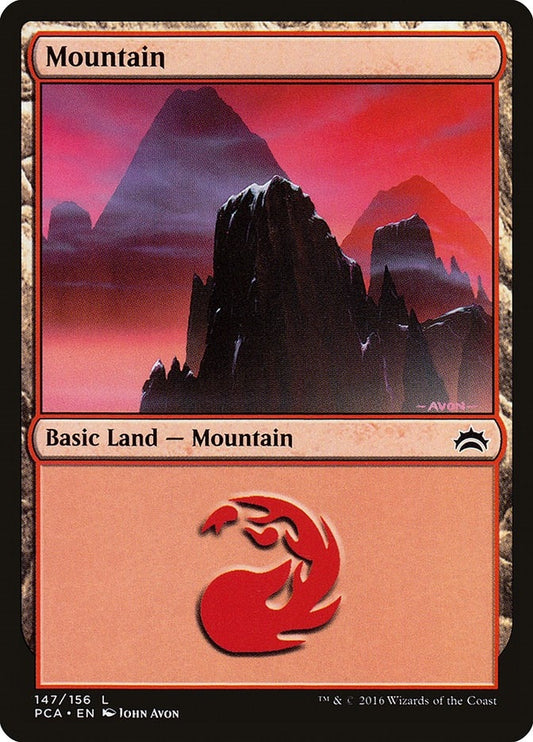 Image for Mountain (147) (147) (Planechase Anthology) - Magic: The Gathering