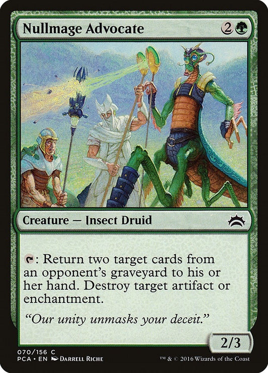 Image for Nullmage Advocate (70) (Planechase Anthology) - Magic: The Gathering
