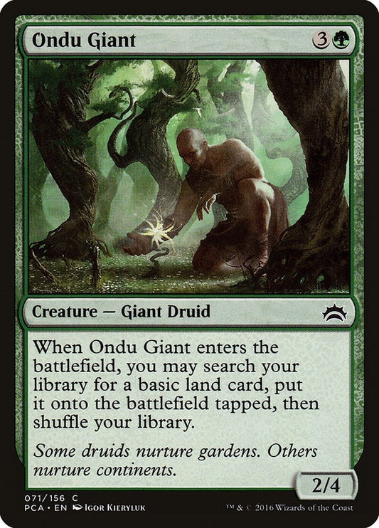 Image for Ondu Giant (71) (Planechase Anthology) - Magic: The Gathering