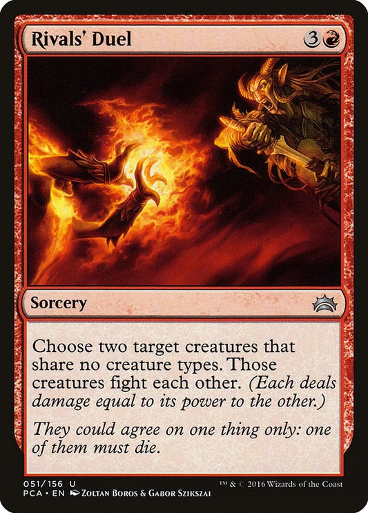 Image for Rivals' Duel (51) (Planechase Anthology) - Magic: The Gathering