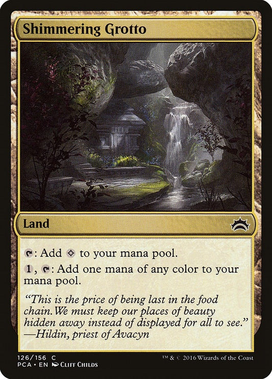 Image for Shimmering Grotto (126) (Planechase Anthology) - Magic: The Gathering