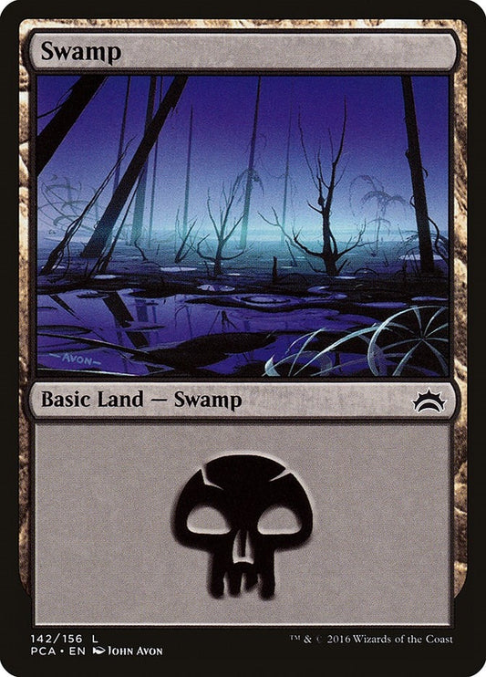 Image for Swamp (142) (142) (Planechase Anthology) - Magic: The Gathering