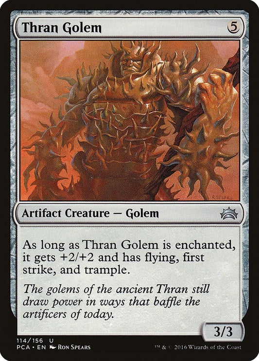 Image for Thran Golem (114) (Planechase Anthology) - Magic: The Gathering