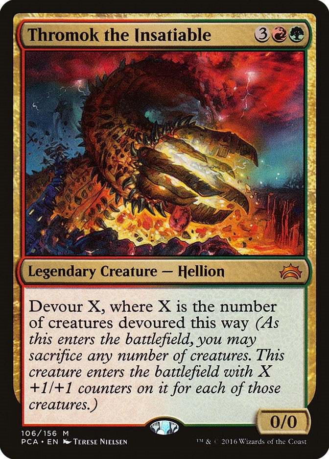 Image for Thromok the Insatiable (106) (Planechase Anthology) - Magic: The Gathering