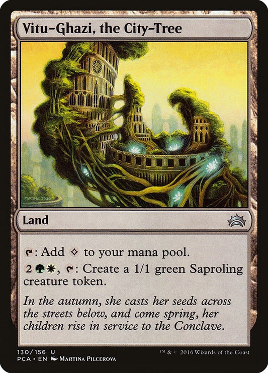 Image for Vitu-Ghazi, the City-Tree (130) (Planechase Anthology) - Magic: The Gathering