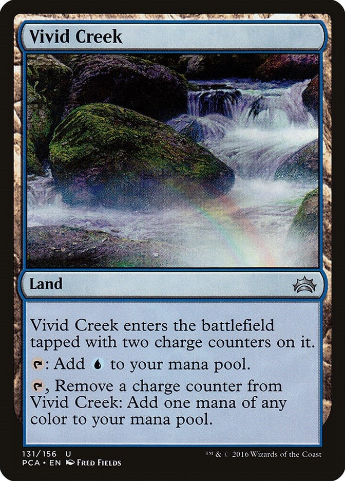 Image for Vivid Creek (131) (Planechase Anthology) - Magic: The Gathering