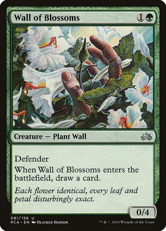 Image for Wall of Blossoms (81) (Planechase Anthology) - Magic: The Gathering