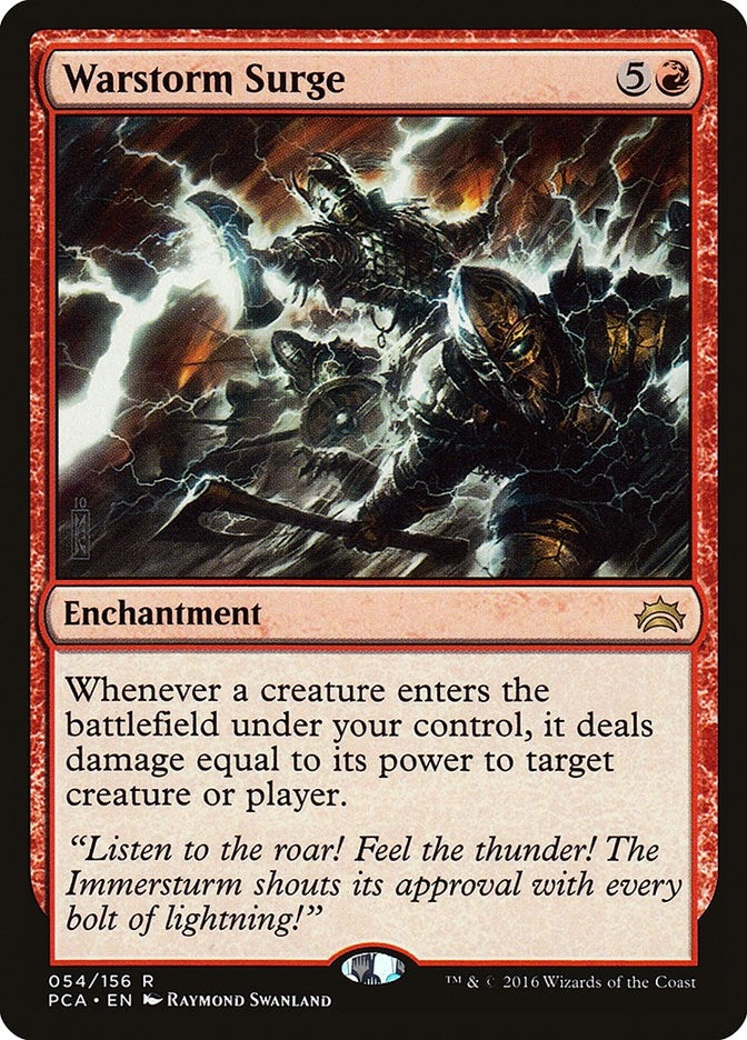 Image for Warstorm Surge (54) (Planechase Anthology) - Magic: The Gathering