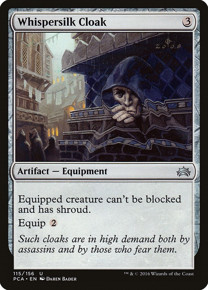 Image for Whispersilk Cloak (115) (Planechase Anthology) - Magic: The Gathering