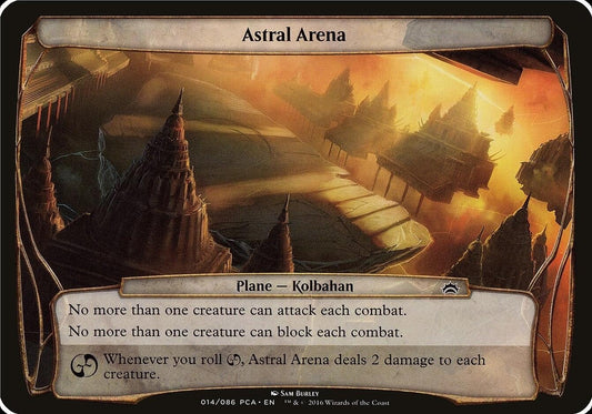 Image for Astral Arena (Planechase Anthology) (11) (Oversize Cards) - Magic: The Gathering