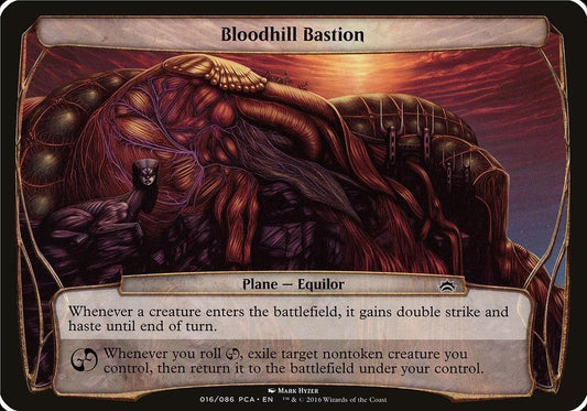 Image for Bloodhill Bastion (Planechase Anthology) (Oversize Cards) - Magic: The Gathering