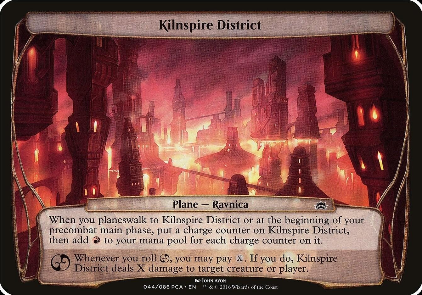 Image for Kilnspire District (Planechase Anthology) (Oversize Cards) - Magic: The Gathering