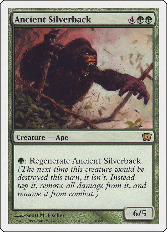 Image for Ancient Silverback (230) (9th Edition) - Magic: The Gathering