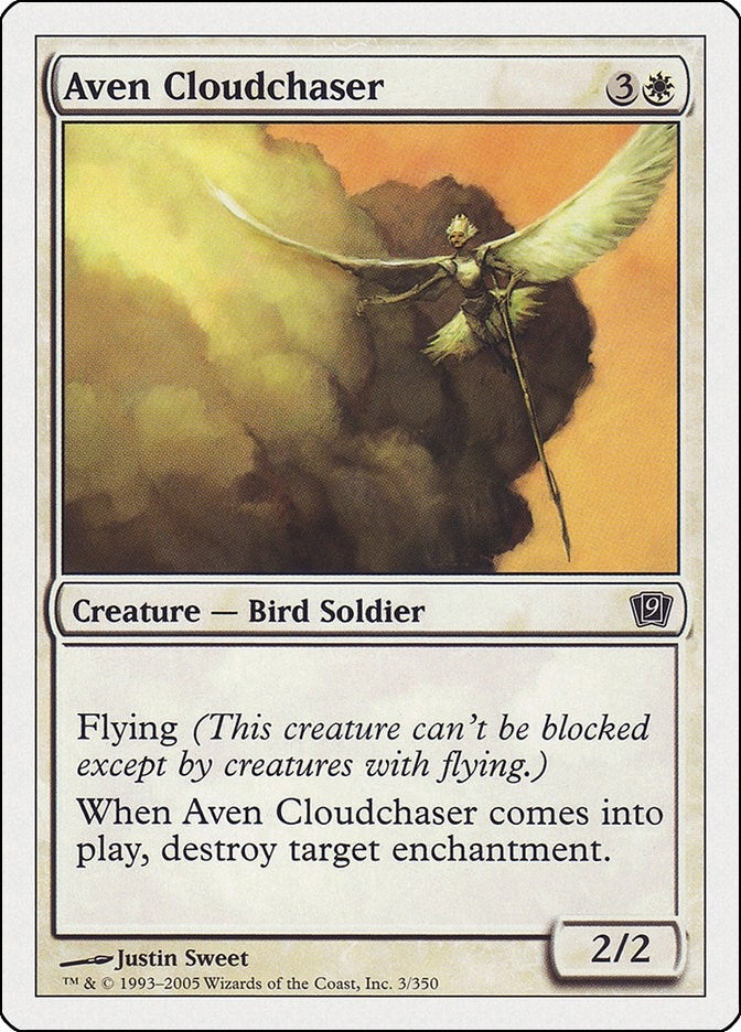 Image for Aven Cloudchaser (3) (9th Edition) - Magic: The Gathering