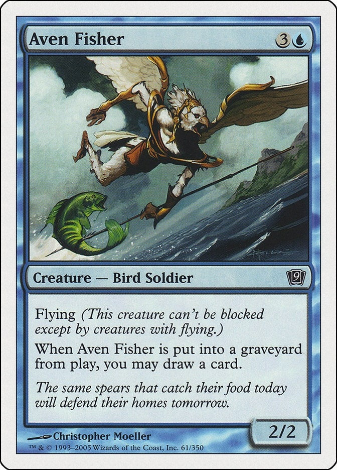 Image for Aven Fisher (61) (9th Edition) - Magic: The Gathering