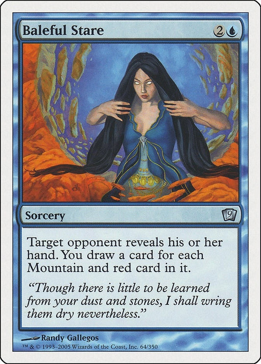 Image for Baleful Stare (64) (9th Edition) - Magic: The Gathering