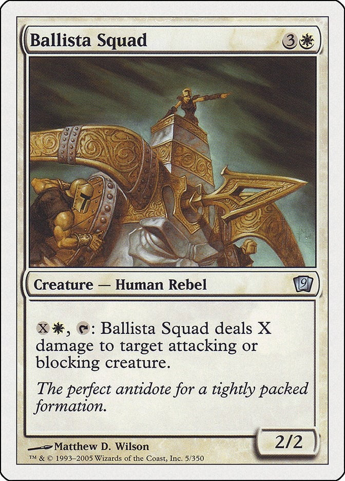 Image for Ballista Squad (5) (9th Edition) - Magic: The Gathering