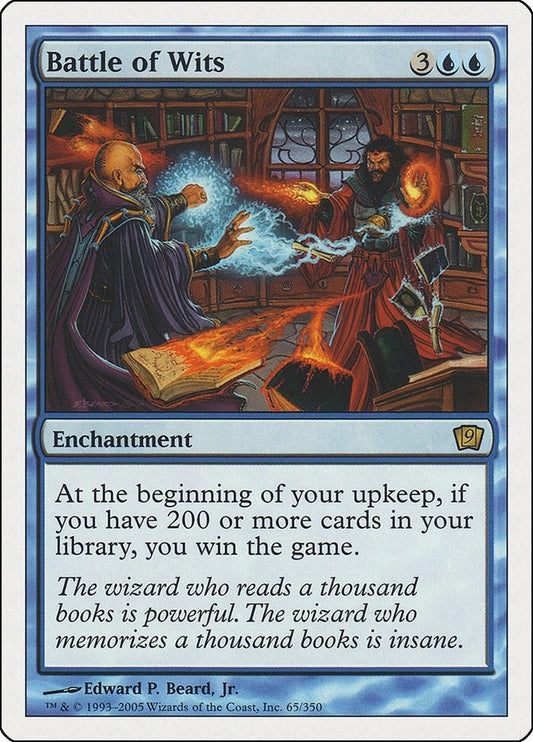 Image for Battle of Wits (65) (9th Edition) - Magic: The Gathering