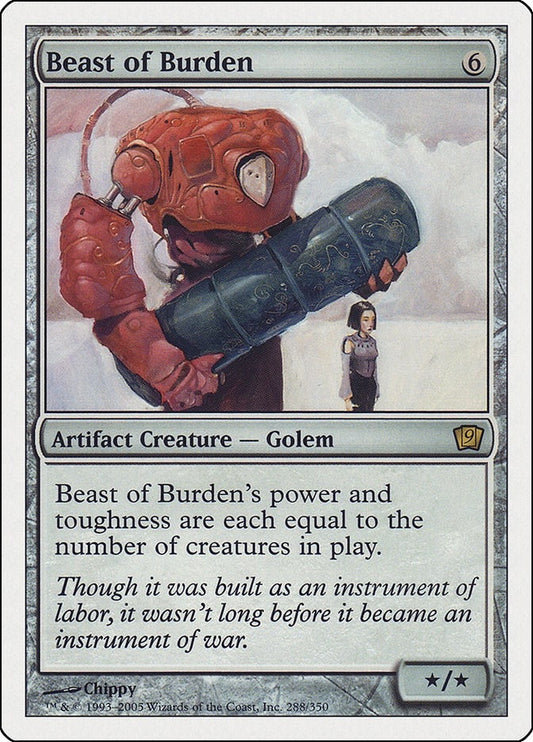 Image for Beast of Burden (288) (9th Edition) - Magic: The Gathering