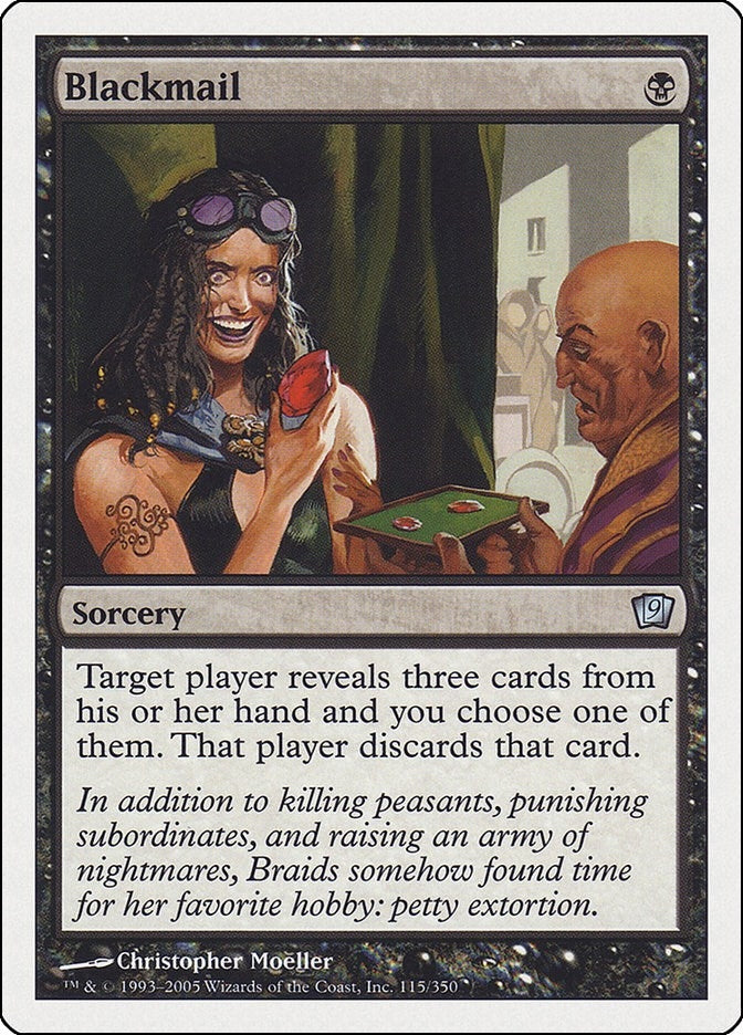 Image for Blackmail (115) (9th Edition) - Magic: The Gathering