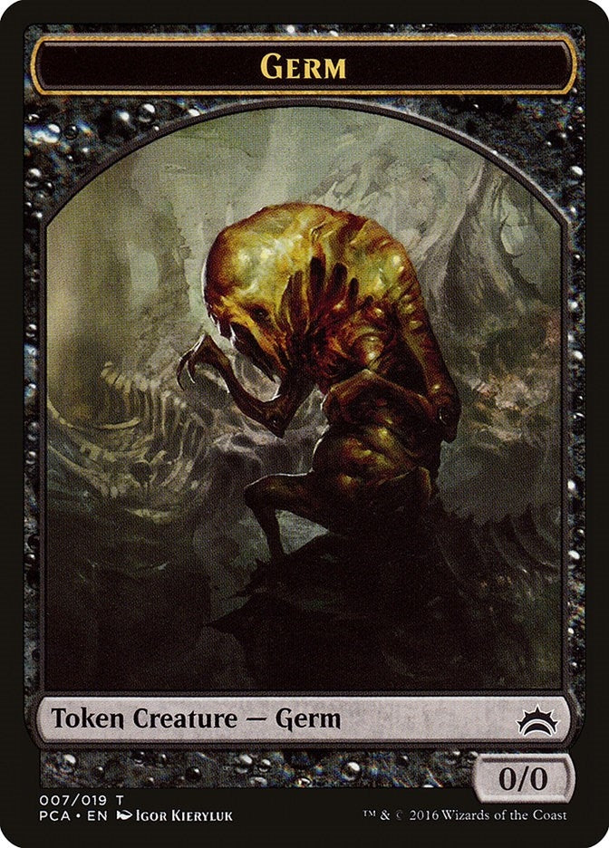 Image for Germ // Goblin Double-Sided Token (7 // 11) (Planechase Anthology) - Magic: The Gathering