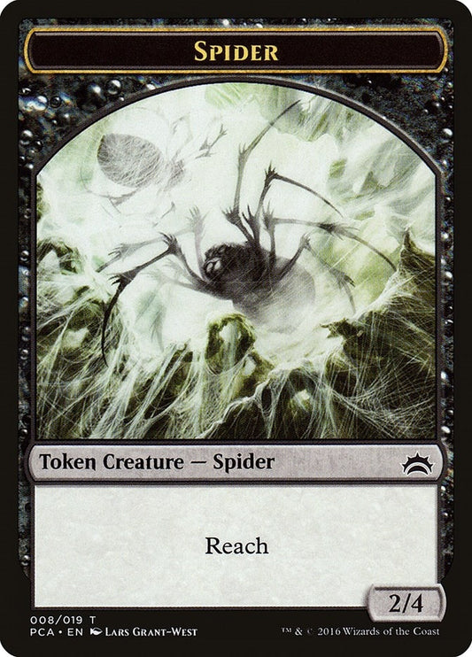 Image for Spider // Saproling Double-Sided Token (8 // 19) (Planechase Anthology) - Magic: The Gathering