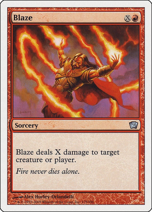 Image for Blaze (175) (9th Edition) - Magic: The Gathering