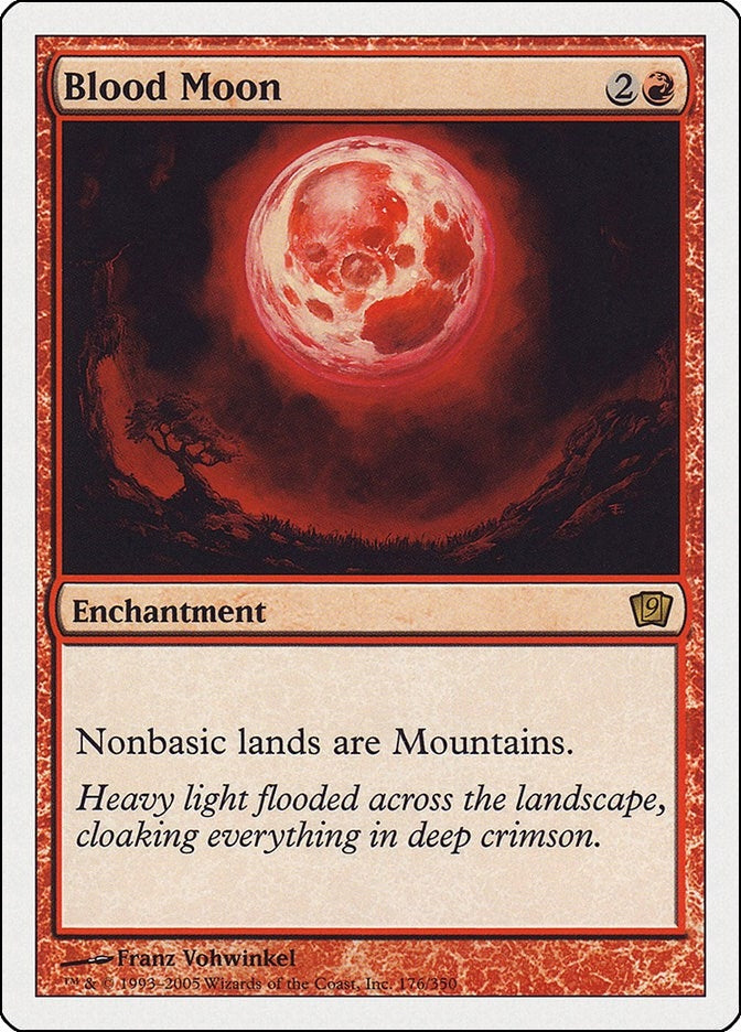 Image for Blood Moon (176) (9th Edition) - Magic: The Gathering