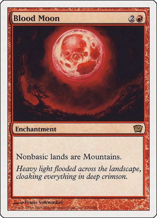 Image for Blood Moon (176) (9th Edition) - Magic: The Gathering