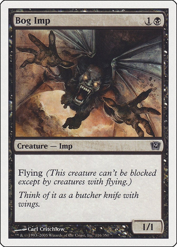 Image for Bog Imp (116) (9th Edition) - Magic: The Gathering