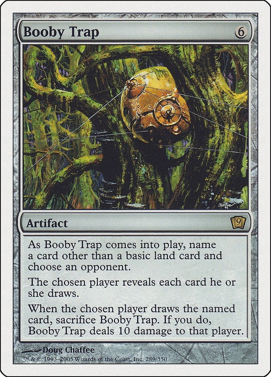 Image for Booby Trap (289) (9th Edition) - Magic: The Gathering
