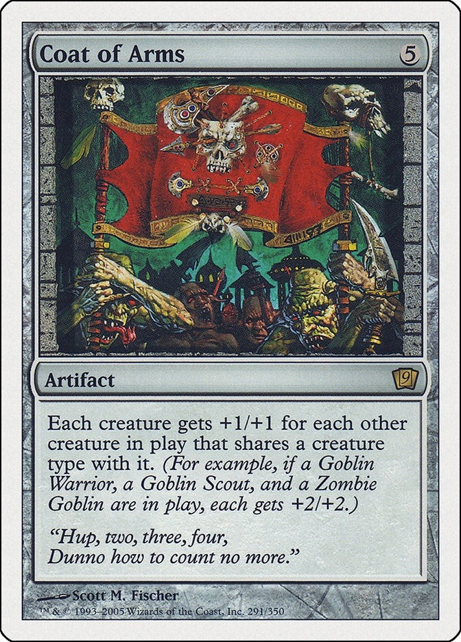 Image for Coat of Arms (291) (9th Edition) - Magic: The Gathering