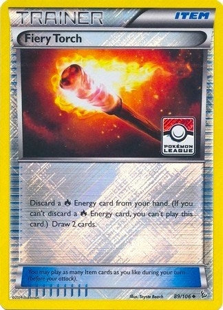 Image for Fiery Torch - 89/106 (Pokemon League) (089/106) (League & Championship Cards) - Pokemon