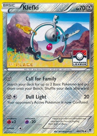 Image for Klefki - 66/119 (Pokemon League) [1st Place] (066/119) (League & Championship Cards) - Pokemon