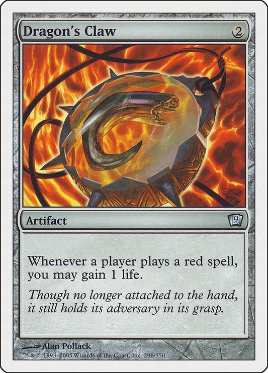 Image for Dragon's Claw (296) (9th Edition) - Magic: The Gathering