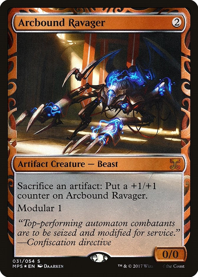 Image for Arcbound Ravager (31) (Masterpiece Series: Kaladesh Inventions) - Magic: The Gathering