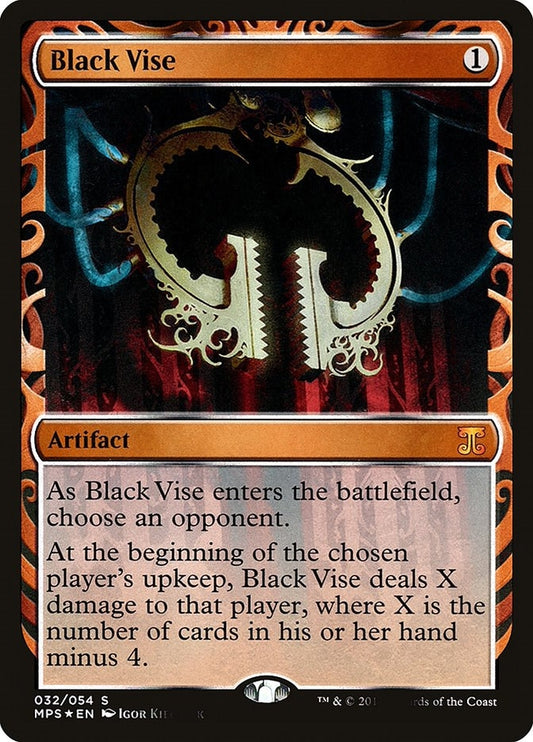 Image for Black Vise (32) (Masterpiece Series: Kaladesh Inventions) - Magic: The Gathering