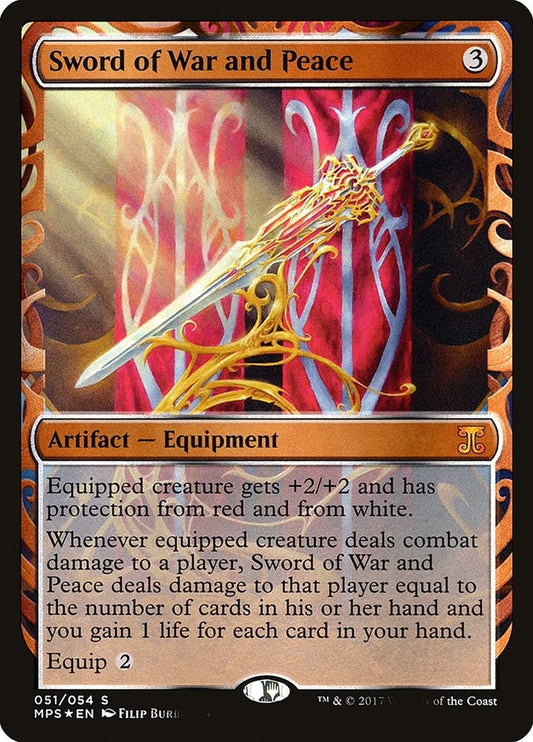 Image for Sword of War and Peace (51) (Masterpiece Series: Kaladesh Inventions) - Magic: The Gathering