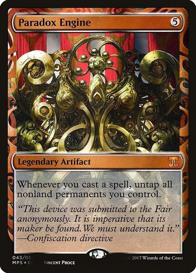 Image for Paradox Engine (43) (Masterpiece Series: Kaladesh Inventions) - Magic: The Gathering