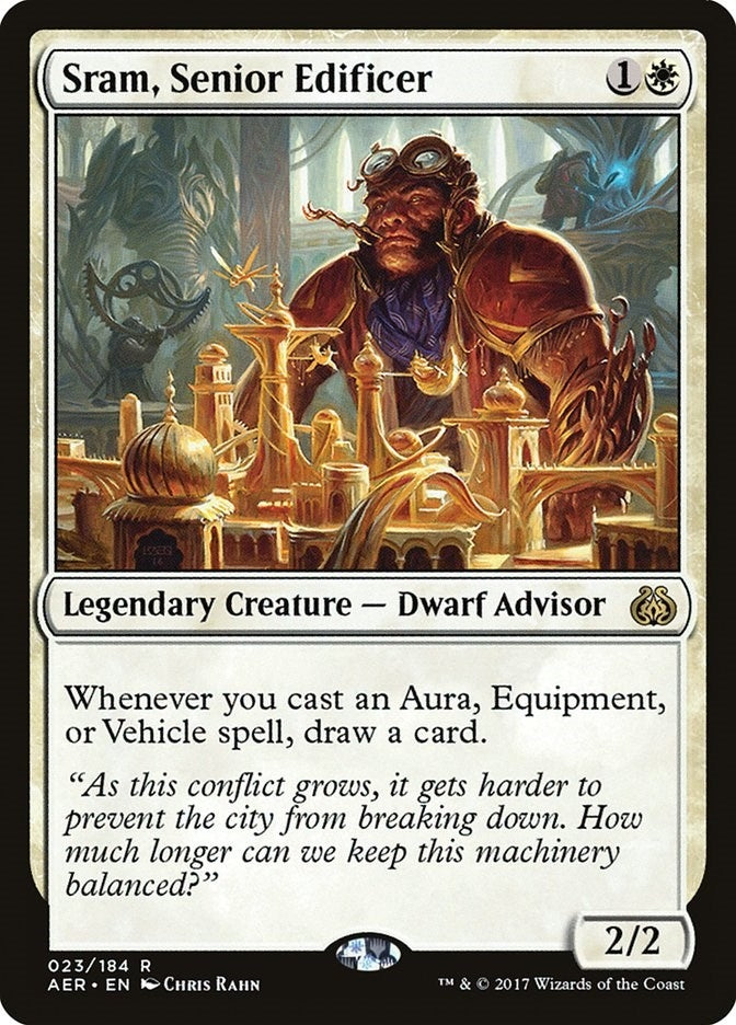 Image for Sram, Senior Edificer (23) (Aether Revolt) - Magic: The Gathering