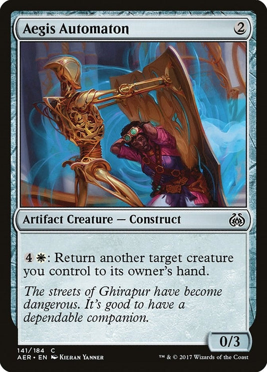 Image for Aegis Automaton (141) (Aether Revolt) - Magic: The Gathering